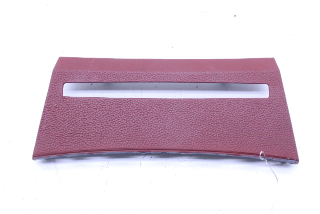 2006 BMW M5 Red Leather Center Console Seat Switch Trim Bezel OEM