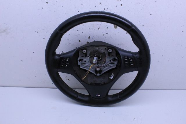 2006-2012 BMW 128i 135i 325i 328i 330i 335i M3 Steering Wheel M-Sport Worn OEM
