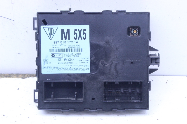 2005-2008 Porsche 911 Boxster Cayman Security Control Unit OEM 99761817214 PAS