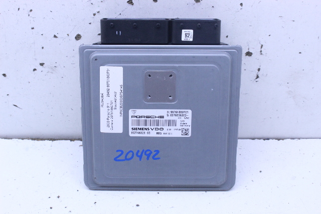 2009 Porsche 911 3.8 Engine Computer Module ECU ECM DME - 99761860701 OEM
