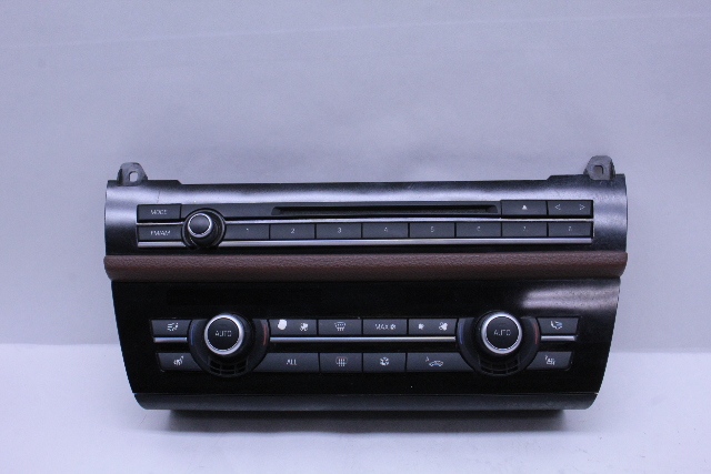 2011 BMW 528i 535i Audio Climate Temperature Control Panel OEM