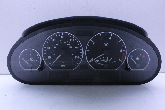 2001 BMW 330i Speedometer Instrument Cluster OEM