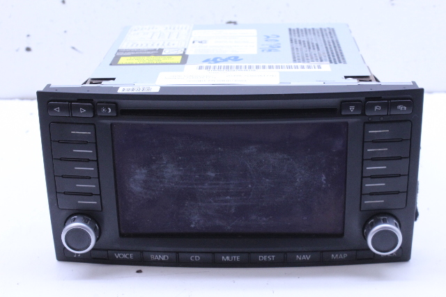2008 Volkswagen Touareg Navigation Nav GPS Radio Stereo Screen SCRATCHED 7L6035177D OEM
