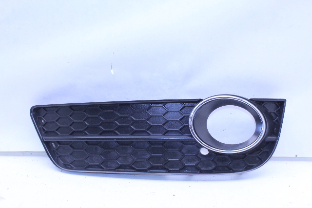 2008 2009 2010 2011 2012 Audi A5 Bumper Fog Light Grille Left 8T0807681B OEM
