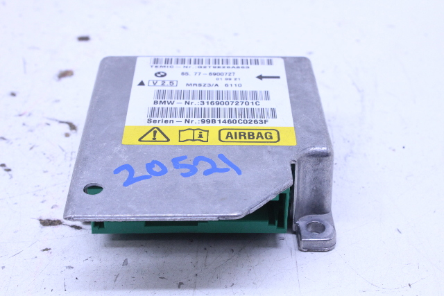 2000 BMW 528i E39 SRS Control Module 6900727 Stock#20521 OEM