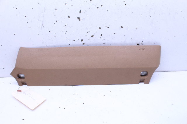 BMW 740i 750i Right Passenger Knee Airbag Brown 72129176287 OEM