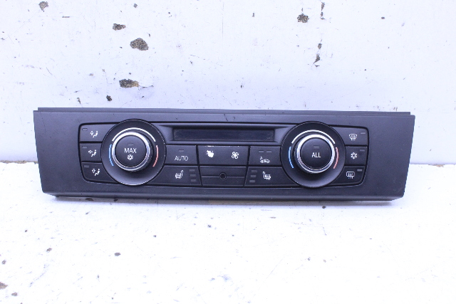2011-2013 BMW 328i 335i Climate Temperature Control Panel Worn OEM