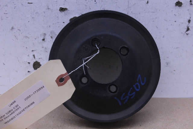 1999 BMW 328is E36 Water Pump Pulley E36 1730554 Stock#20551 OEM