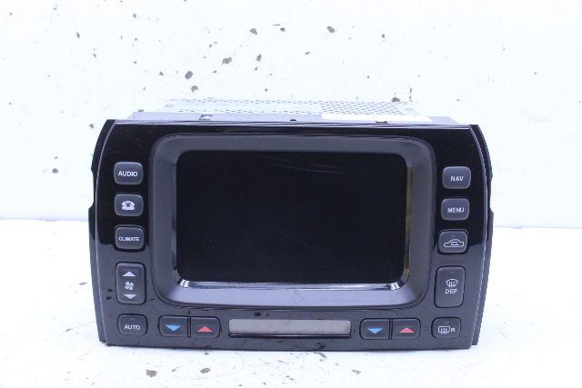 2007 Jaguar Vanden Plas Gps Navigation Navi Information Info Display Unit - 2W9310E889AG OEM