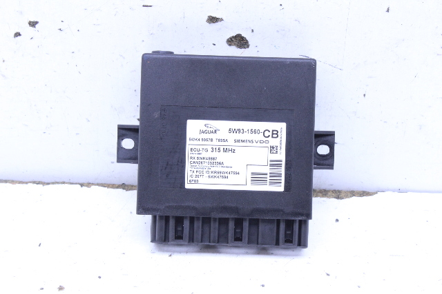 2007 Jaguar Vanden Plas TPMS Tire Pressure Module - 5W93-1560-CB OEM
