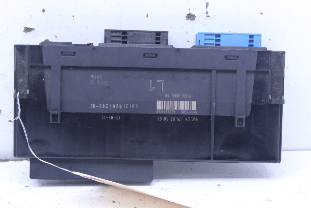 2011 BMW 328i Electronics Junction Box 61359267200 OEM