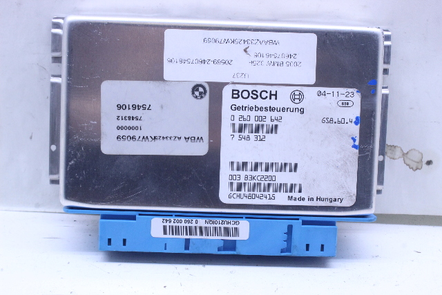 2005 BMW 325i Transmission Control Module TCU TCM 24607546106 OEM