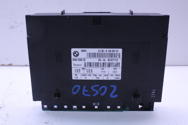 2007-2013 BMW 328i 335i M3 Converible Seat Control Module 61359148267 OEM