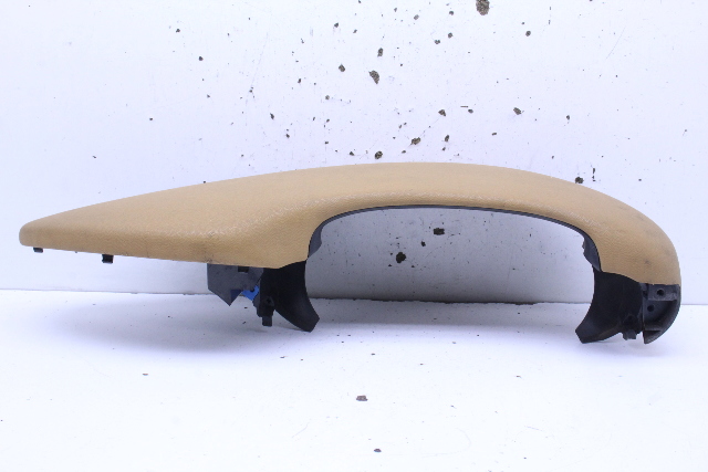 1997-1999 Porsche Boxster 986 Speedometer Cover Trim Leatherette Beige OEM