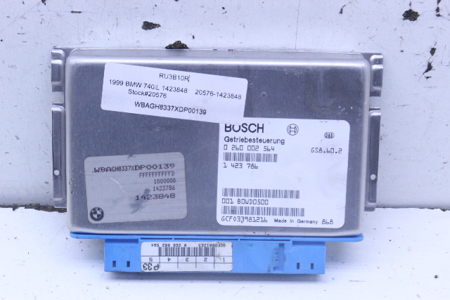1999-2001 BMW 540i 740i Transmission Computer TCU TCM OEM