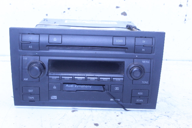 2006 2007 2008 Audi A4 AM FM Audio Radio CD Player Symphony OEM