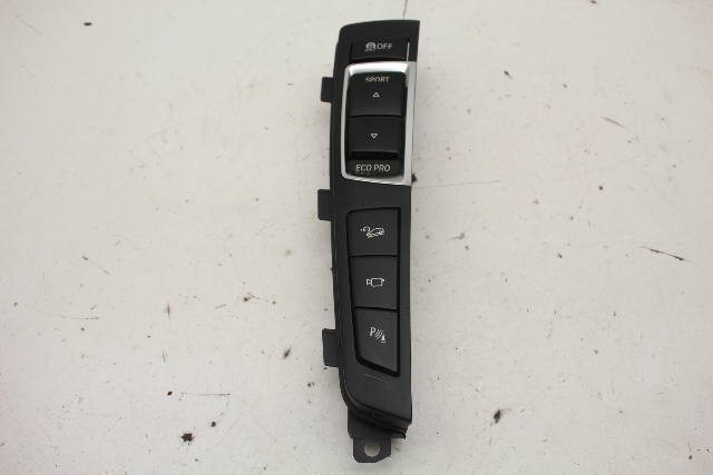 2011-2017 BMW X3 X4 Sport Eco Pro Parking PDC Console Switch OEM