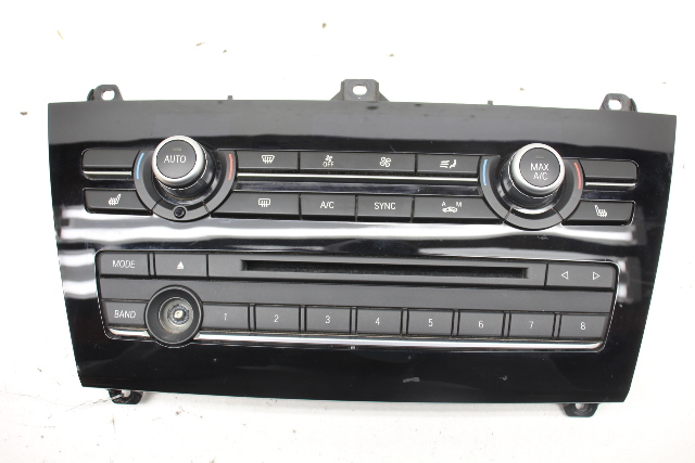 2015-2018 BMW X3 X4 Audio Climate Temperature Control Panel 64116825513 OEM