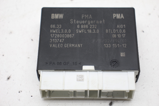 2018 BMW X4 F26 PDC Park Assist Control Module 6886232 OEM