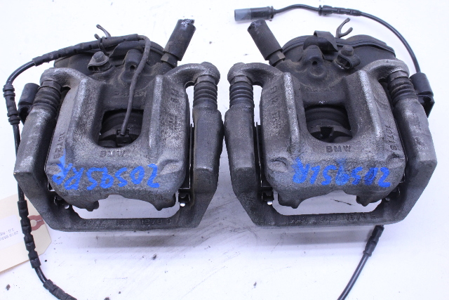 2018 BMW X4 3.0 F26 Rear Brake Caliper Pair Set Stock#20595 OEM