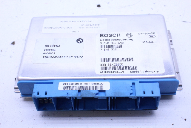 2005 BMW 325i Transmission Control Module TCU TCM 24607546106 OEM