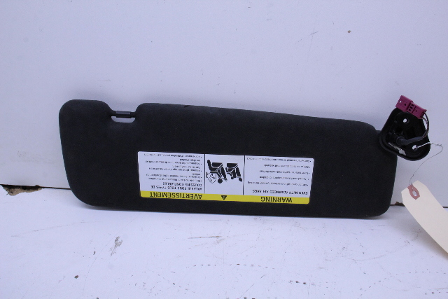 2013-2019 BMW 640i 650i M6 Gran Coupe Sun Visor Left Alcantara OEM