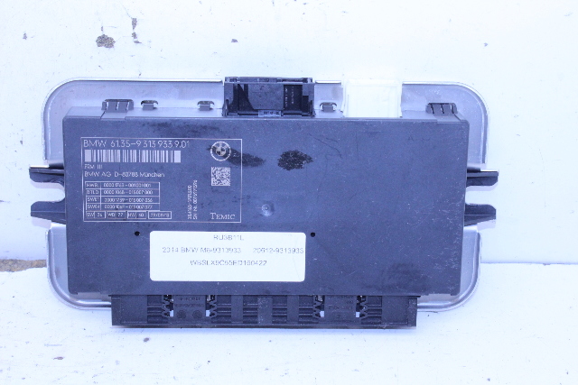 BMW 528i 535i 550i 640i 650i 750i X3 Footwell Module 61359313933 OEM