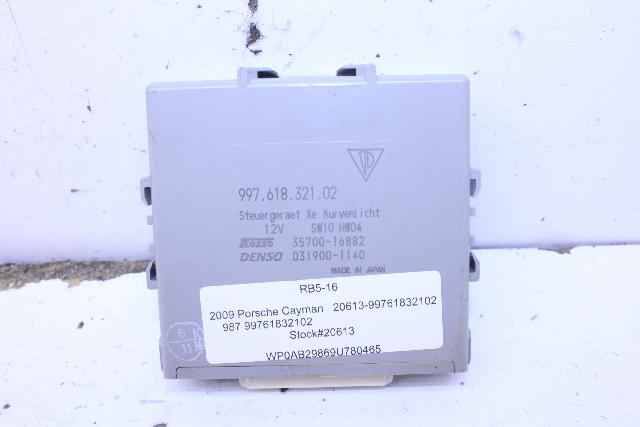 2009-2012 Porsche 911 Boxster Cayman Dynamic Cornering Light Module OEM