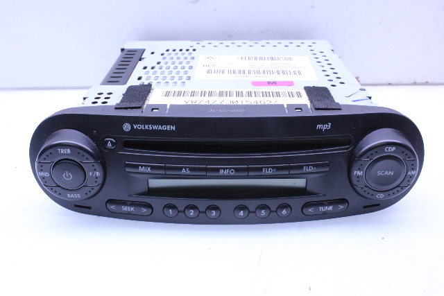2010 Volkswagen Beetle AM FM Radio Stereo CD Tuner 1C0035196CK OEM