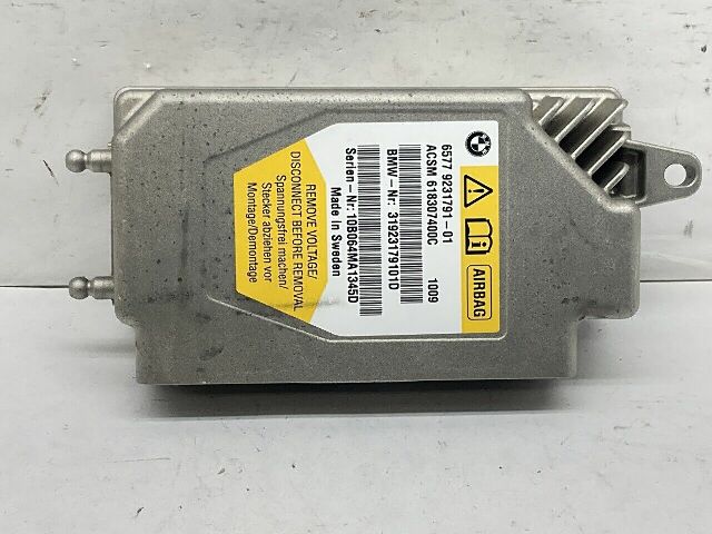 2011 BMW 535i SRS Module OEM