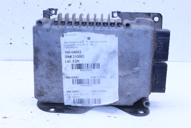 1999 Dodge Neon MT Engine Computer Module ECU ECM DME P05269823AK OEM