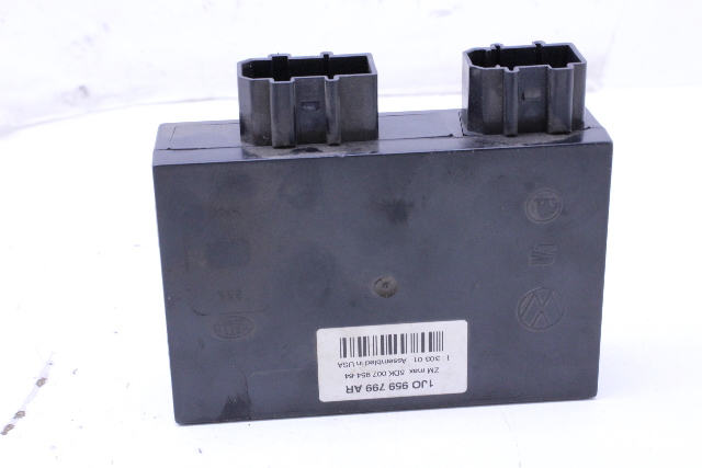 2001 Volkswagen Beetle Comfort Theft Control Module CCM 1JM990799C OEM