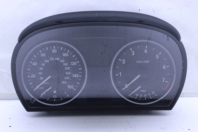 2007 BMW 328i Sedan Speedometer Instrument Cluster 62109168291 OEM