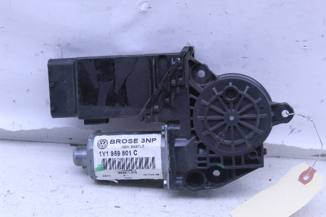 2003-2010 Volkswagen Beetle Convertible Power Window Motor Left Master 1Y1959801C OEM