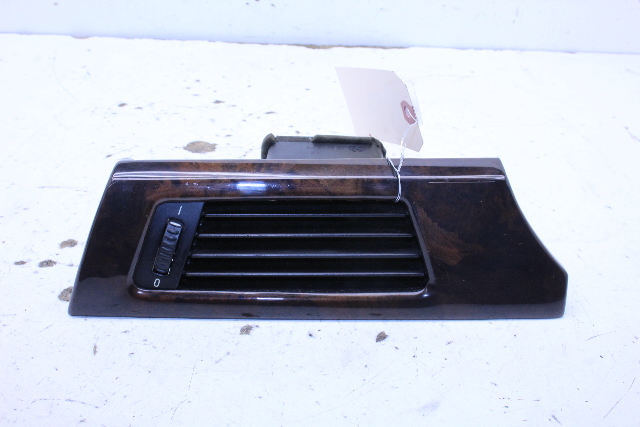 2007 BMW 328i Driver Left Air Vent with Wood Bezel 9123297 OEM