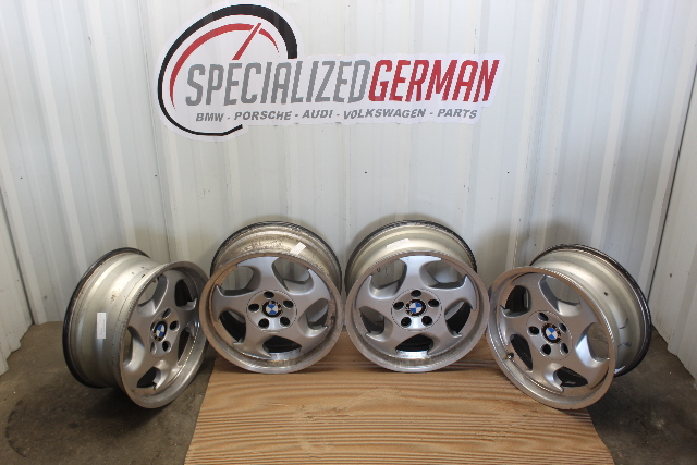 1995 BMW M5 E31 Wheel Wheels Throwing Stars Set of 4 Stock21022 OEM