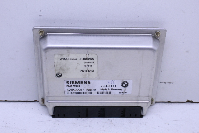 2001 BMW 330i M54 Engine Computer Module ECU ECM DME - 12147515543 OEM