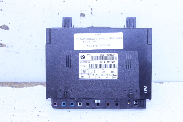 2007 BMW 335i Front Seat Control Module OEM