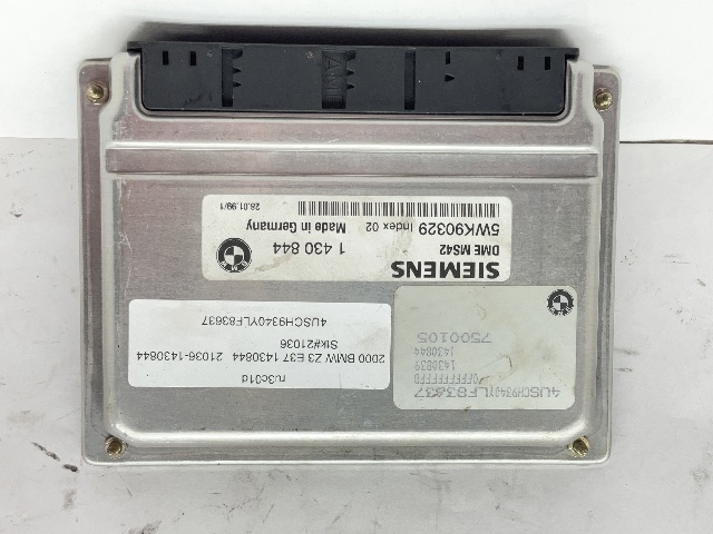 2000 BMW Z3 E37 Engine Computer Module ECU ECM DME 1430844 OEM