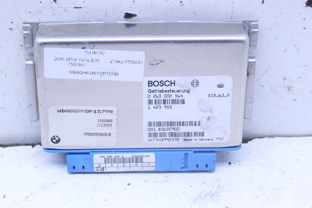 1999-2001 BMW 540i 740i Transmission Computer TCU TCM 24607505503 OEM