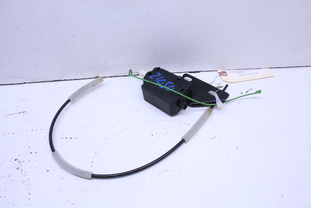 2006 BMW 650i E64 Fuel Gas Door Cap Lid Actuator Motor 6987635 OEM