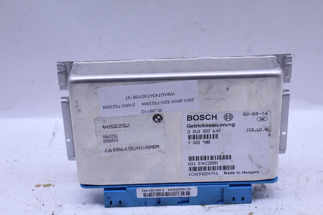 2001-2003 BMW 525i E39 Transmission Control Module TCU TCM OEM