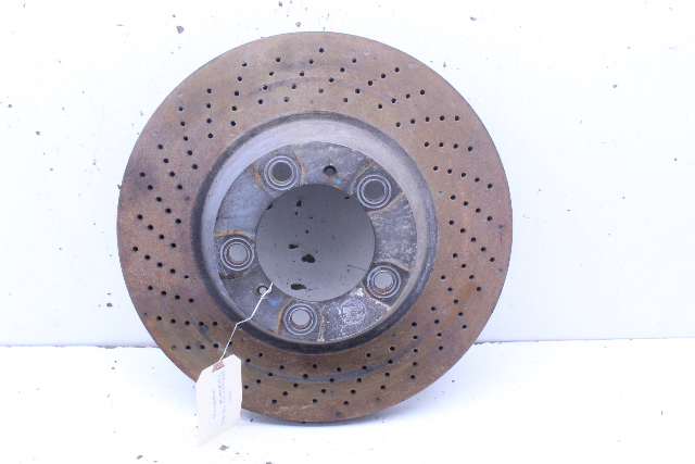 2007 Porsche 911 997 Turbo Driver Left Front Brake Rotor 99735140501 OEM