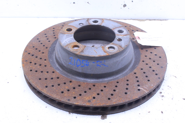 2007 2008 2009 Porsche 911 997 Turbo Rear Brake Rotor Left Driver 99735240501 OEM
