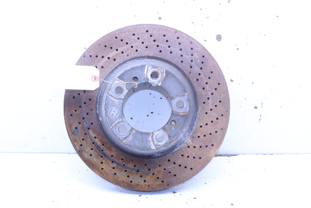 2007 Porsche 911 997 Turbo Right Front Brake Rotor 99735140601 OEM