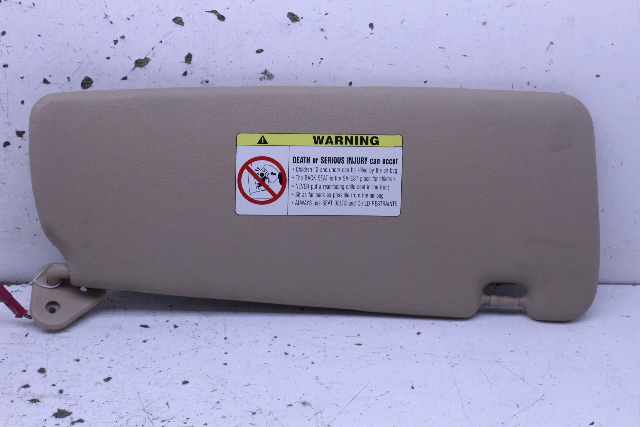2006-2013 BMW 325Xi 328i 330i 335i X1 Beige Left Sun Shade Visor OEM