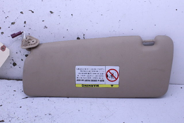 2006-2013 BMW 325Xi 328i 330i 335i X1 Beige Left Sun Shade Visor OEM