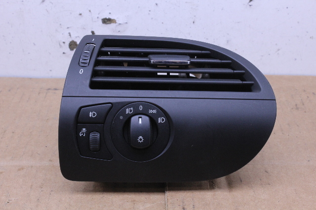 2004-2010 BMW 645ci 650ci M6 Headlight Switch Dash Vent Left - 64227009271 OEM
