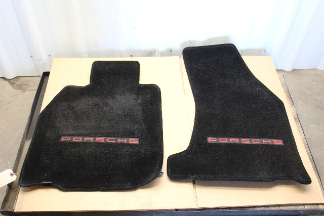 2006 Porsche Cayman 987 Lloyd Mats Red Logo Floor Mat Set OEM
