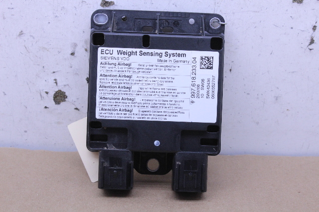 Porsche 911 997 Boxster Cayman 987 Seat Occupancy Sensor Module OEM